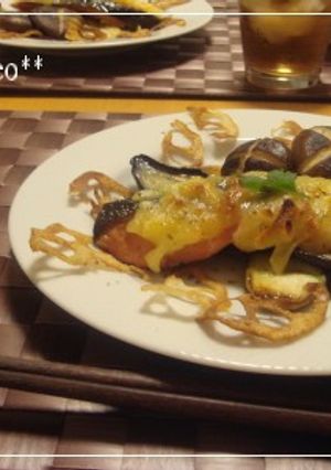極楽サーモンチーズ-レシピのメイン写真