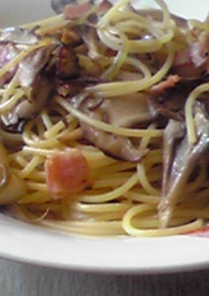 きのこと魚貝の和風パスタ-レシピのメイン写真