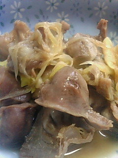 砂肝のニンニク醤油煮-レシピのメイン写真