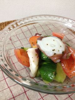 蛸とキュウリとトマトのマリネ-レシピのメイン写真