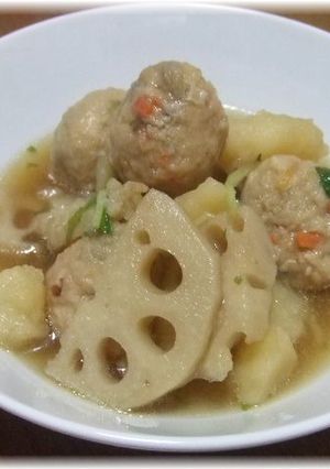 らくらく♪鶏だんごと野菜のうんま~うま煮-レシピのメイン写真