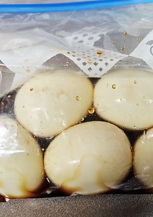 本つゆで簡単！味付け卵♪-レシピのメイン写真