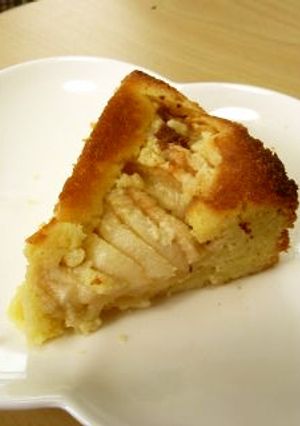 ★ 桃のアーモンドケーキ ★ 混ぜるだけ-レシピのメイン写真
