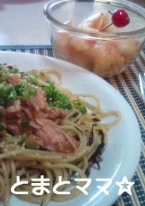 栄養満点☆ひじき・納豆パスタ-レシピのメイン写真