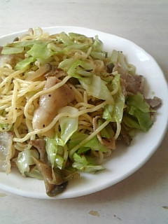 豚バラとキャベツとザーサイの塩焼きそば☆-レシピのメイン写真