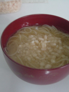 子供も大好き★そうめんの味噌汁♪-レシピのメイン写真