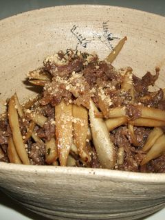 ごぼうと牛肉の甘辛煮 すっごく簡単!-レシピのメイン写真