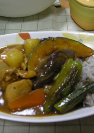 冷蔵庫にあるあまりもの夏色カレー-レシピのメイン写真