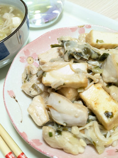 胸肉と厚揚げのレモン炒め-レシピのメイン写真