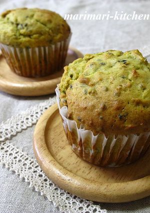カボチャと胡麻のはちみつマフィン-レシピのメイン写真