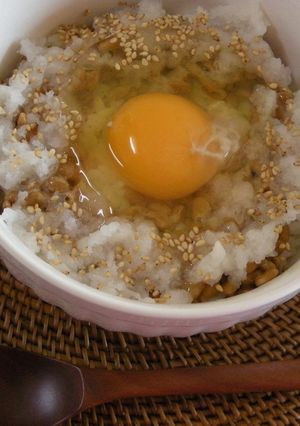 簡単朝ごはん☆納豆おろしたまごかけごはん-レシピのメイン写真
