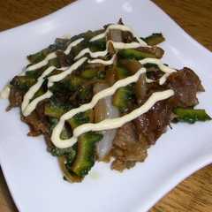 รูปของ ヨシダのたれ使用☆ゴーヤの照り焼きマヨ味