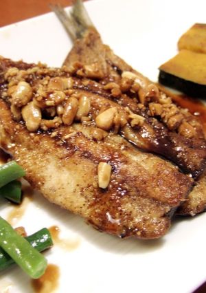 鰯のムニエル　ハニーバルサミコソースがけ-レシピのメイン写真