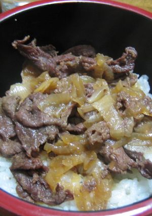 牛丼-レシピのメイン写真