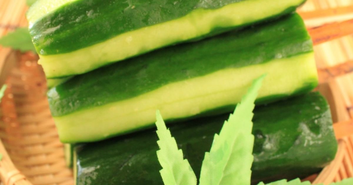 お祭り気分♪きゅうりのサイダー漬け物♪ by 朝まと 【クックパッド