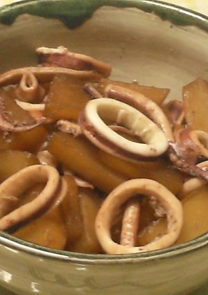 大根といかのなかよし煮-レシピのメイン写真
