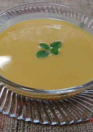 ◇かぼちゃと豆乳の冷製スープ◇-レシピのメイン写真