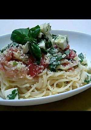 冷製トマトのパスタ☆-レシピのメイン写真
