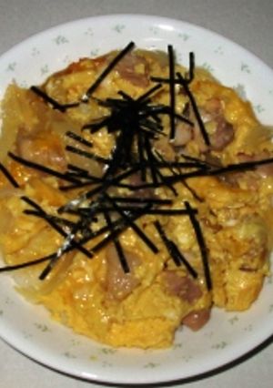 目からウロコ！食べて納得！ワサ親子丼-レシピのメイン写真