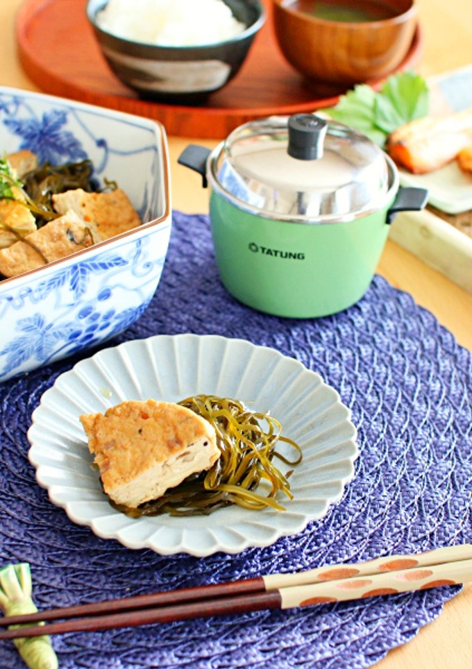 切り昆布とがんもの煮物-レシピのメイン写真