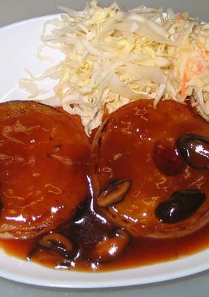 ☆簡単！玉ねぎステーキ和風餡かけ-レシピのメイン写真