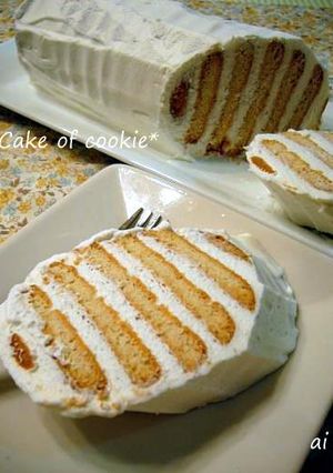 ☆オーブン不要のビスケットケーキ☆-レシピのメイン写真