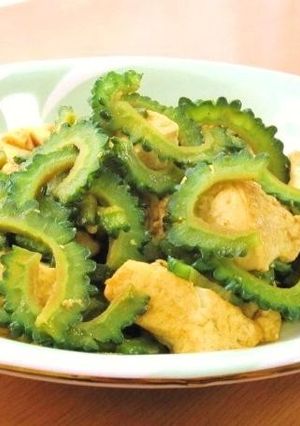 ∮ゴーヤと豆腐のカレーオイスター✰炒め∮-レシピのメイン写真