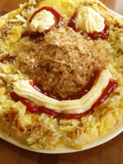 夏休みランチに!お好み焼き風ご飯♪-レシピのメイン写真