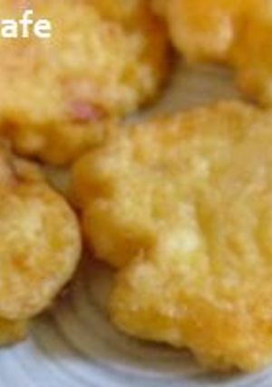 豆腐で焼きナゲット-レシピのメイン写真