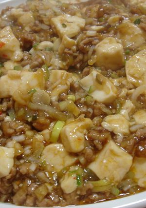 簡単☆ネギたっぷりシンプルな麻婆豆腐-レシピのメイン写真