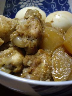 手羽元と大根の煮物 カレー風味-レシピのメイン写真