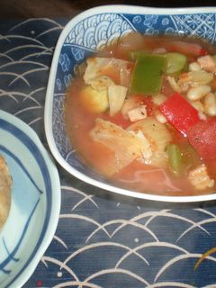 プロヴァンスげな白豆と野菜のスープ-レシピのメイン写真