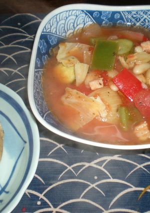 プロヴァンスげな白豆と野菜のスープ-レシピのメイン写真
