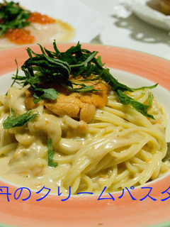 雲丹のクリームパスタ-レシピのメイン写真