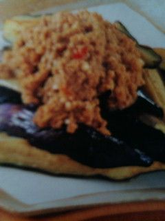 揚げナスのピリ辛肉みそ-レシピのメイン写真