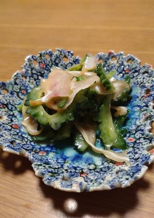【沖縄料理屋の味】ゴーヤとミミガーの和物-レシピのメイン写真