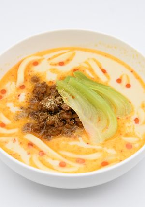 かるしお®　豆乳坦々うどん-レシピのメイン写真