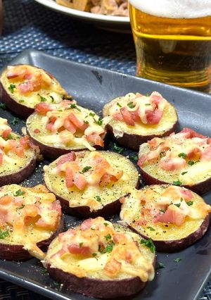 さつまいものベーコンチーズ焼き♪-レシピのメイン写真