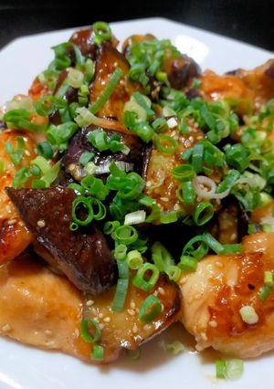 鶏むね肉とナスのさっぱり甘酢漬け-レシピのメイン写真