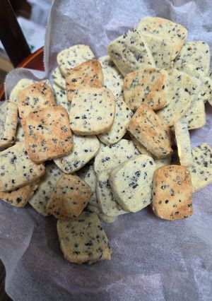 簡単！甘さバッチリ胡麻クッキー-レシピのメイン写真