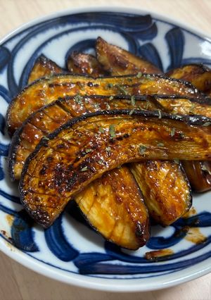 茄子のピリ辛味噌焼き-レシピのメイン写真