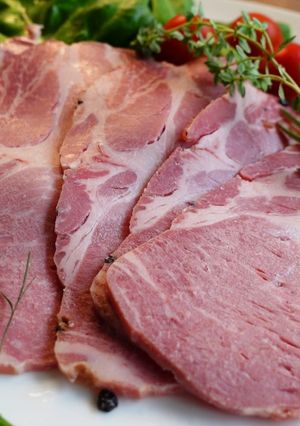 コストコ豚肉8㎝厚 自家製ハム 低温調理-レシピのメイン写真