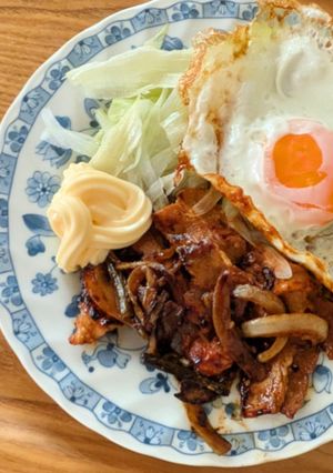 カルビとニンニクの芽の炒め物-レシピのメイン写真