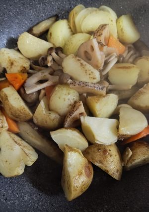 根菜のお腹満足ソテー-レシピのメイン写真