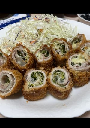豚ロースと大葉のぐるぐるフライ-レシピのメイン写真