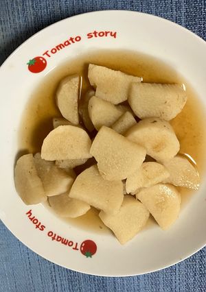 脂質を抑えた料理山芋の煮物-レシピのメイン写真