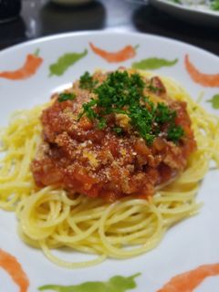 スパゲティミートソース-レシピのメイン写真