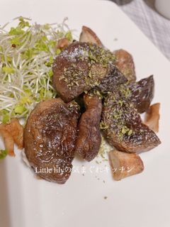 椎茸のソテー 青のり風味-レシピのメイン写真