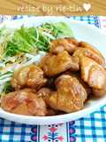 【３で簡単】♔鶏もも肉の甘辛さっぱり煮♔