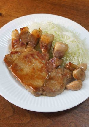 豚肉のにんにく醤油焼き-レシピのメイン写真